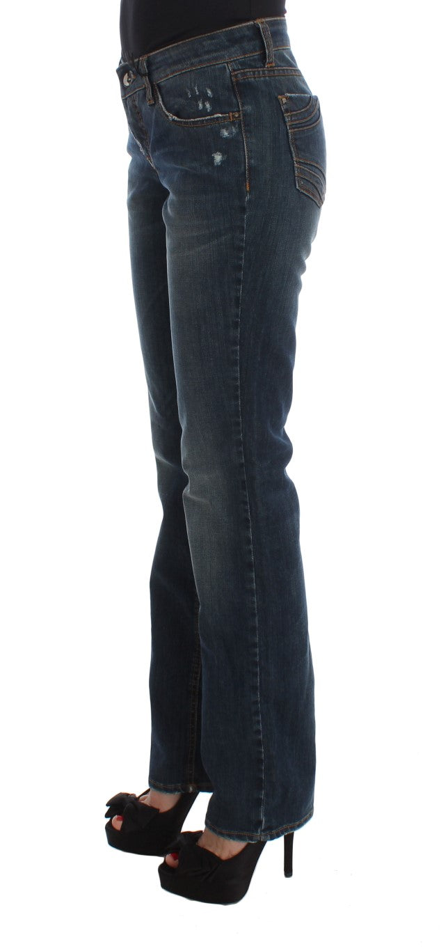 Κοστούμια National Chic Blue Regular Fit Designer Jeans