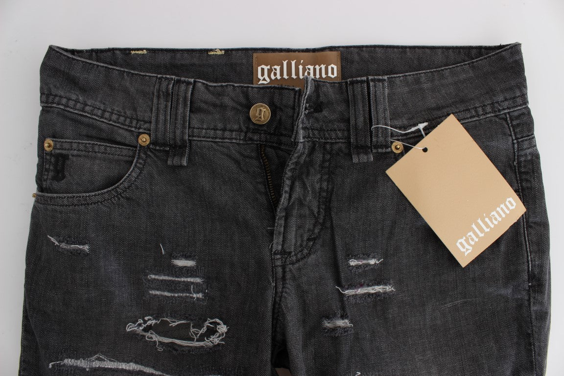 Τζιν John Galliano Chic Grey Wash Straight Fit