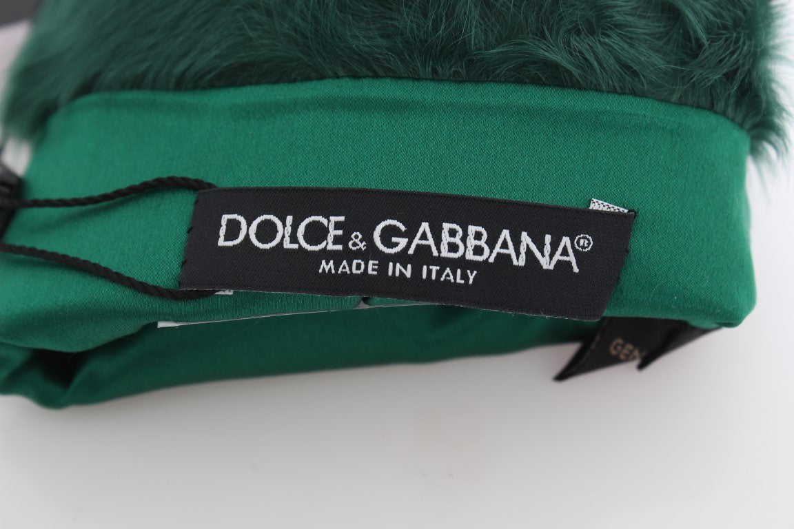 Κομψά δερμάτινα γάντια Dolce &amp; Gabbana μέχρι τον αγκώνα