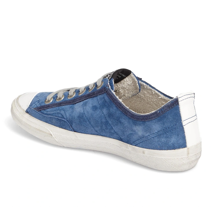 Χαμηλό πάνινα παπούτσια Golden Goose Chic Blue Suede