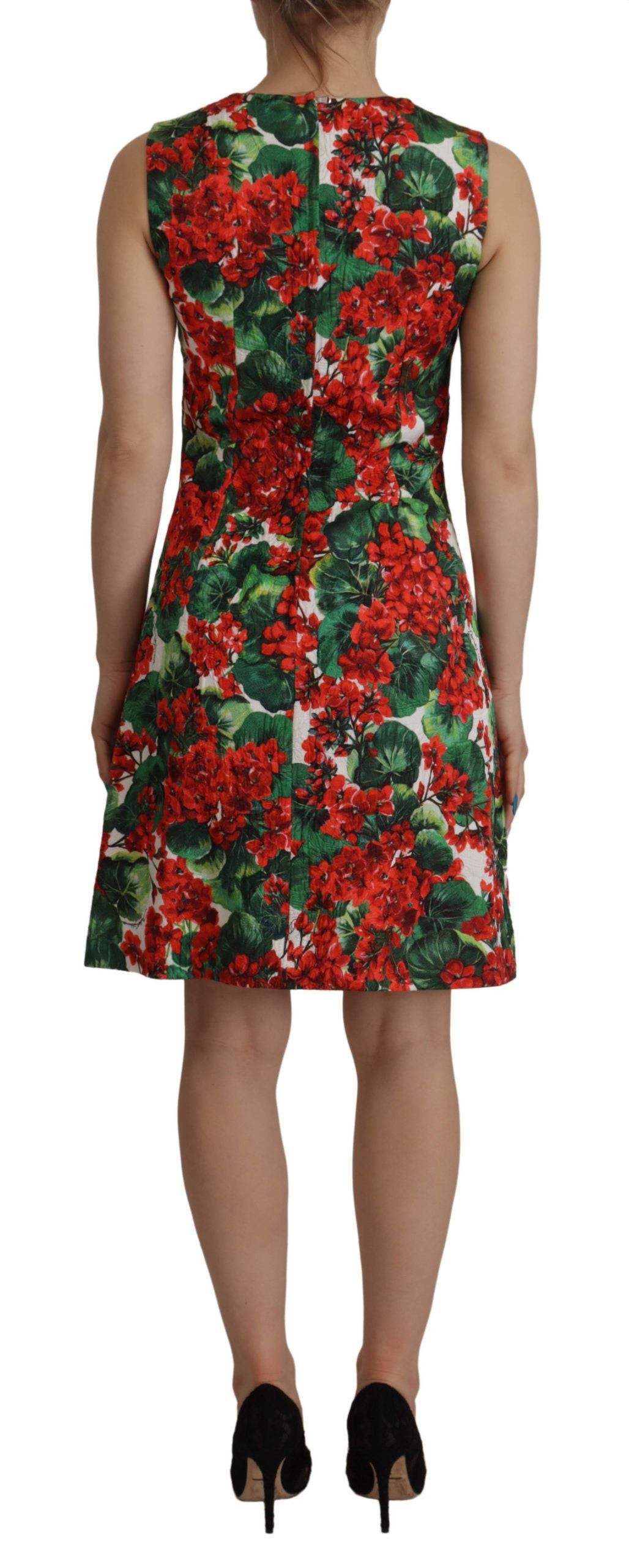 Φόρεμα Dolce &amp; Gabbana Πολύχρωμο Floral A-Line