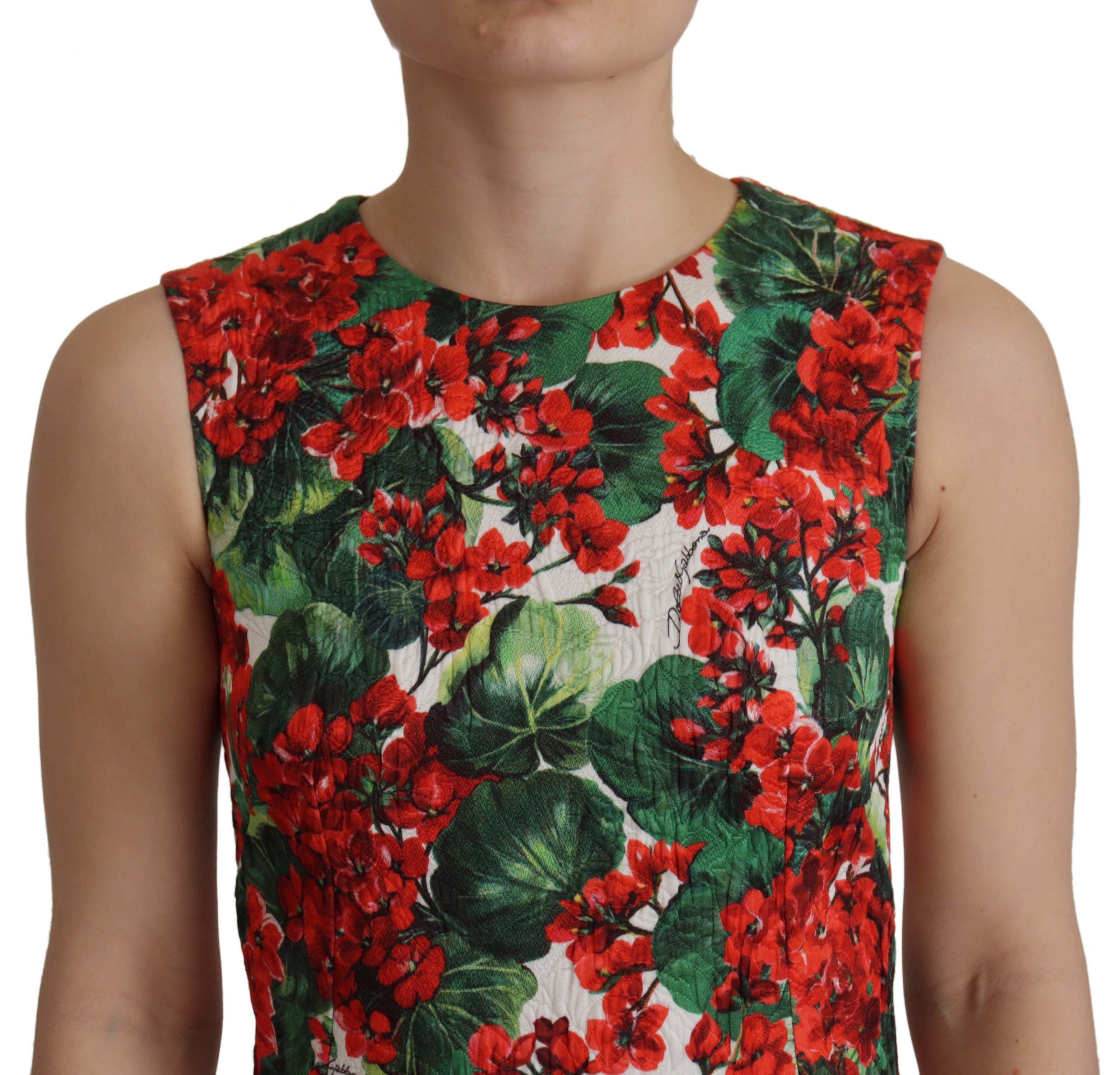 Φόρεμα Dolce &amp; Gabbana Πολύχρωμο Floral A-Line