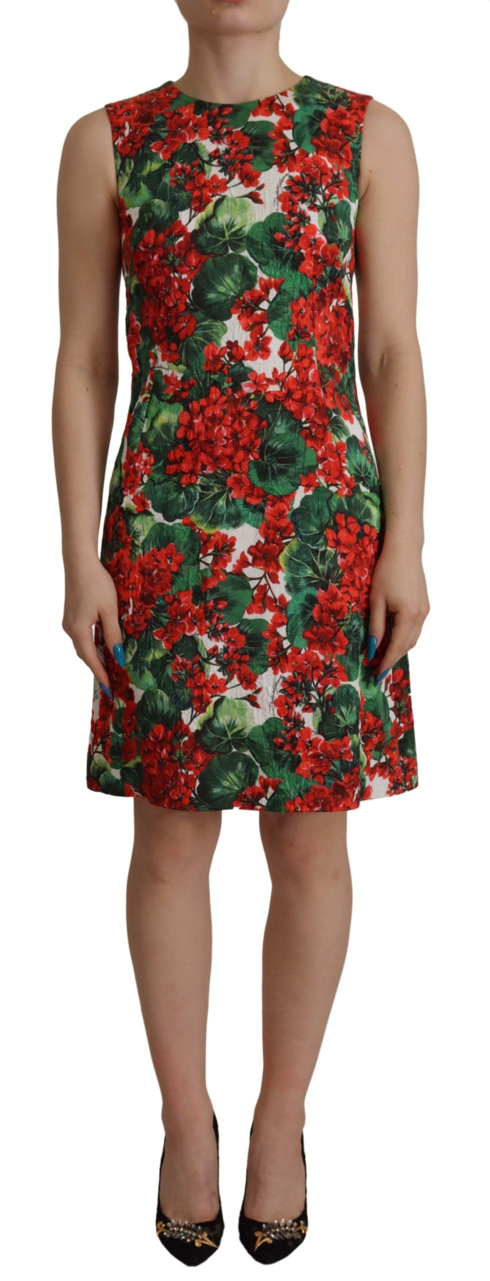 Φόρεμα Dolce &amp; Gabbana Πολύχρωμο Floral A-Line