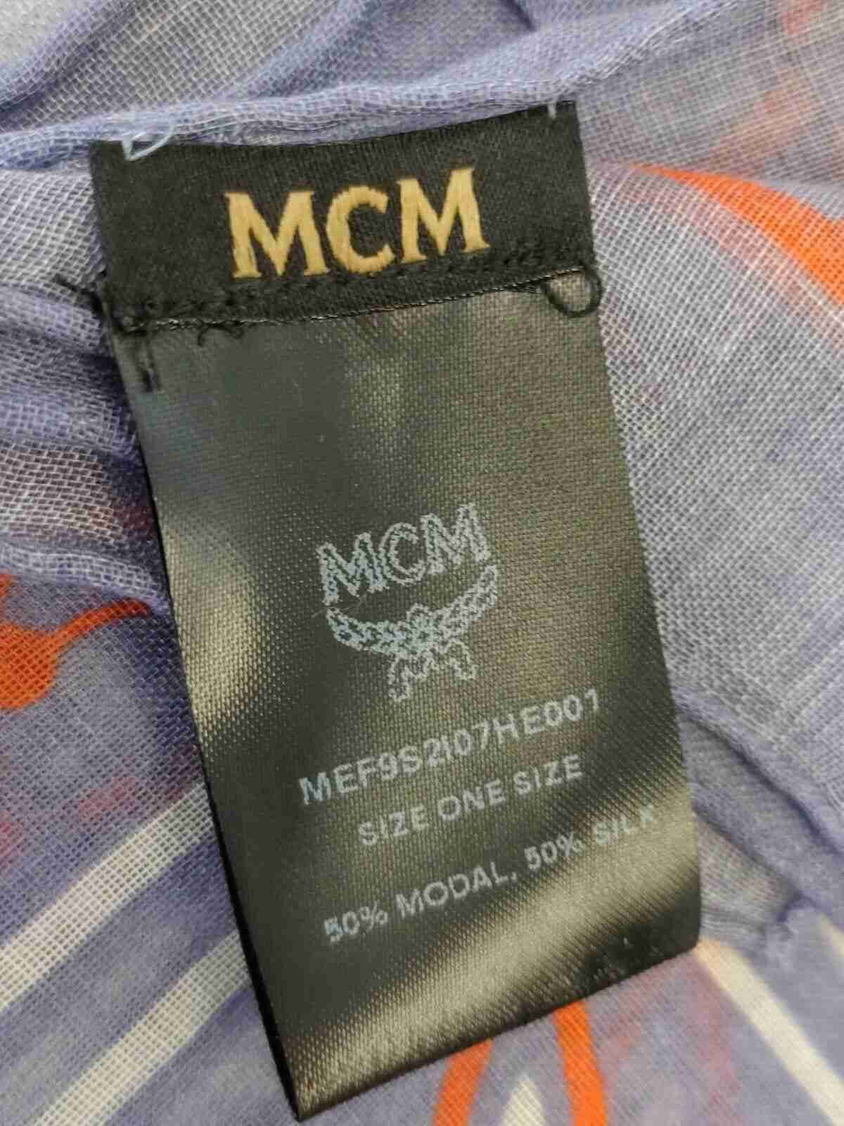 Φουλάρι MCM Stonewash Modal Silk Paisley Print Jacquard