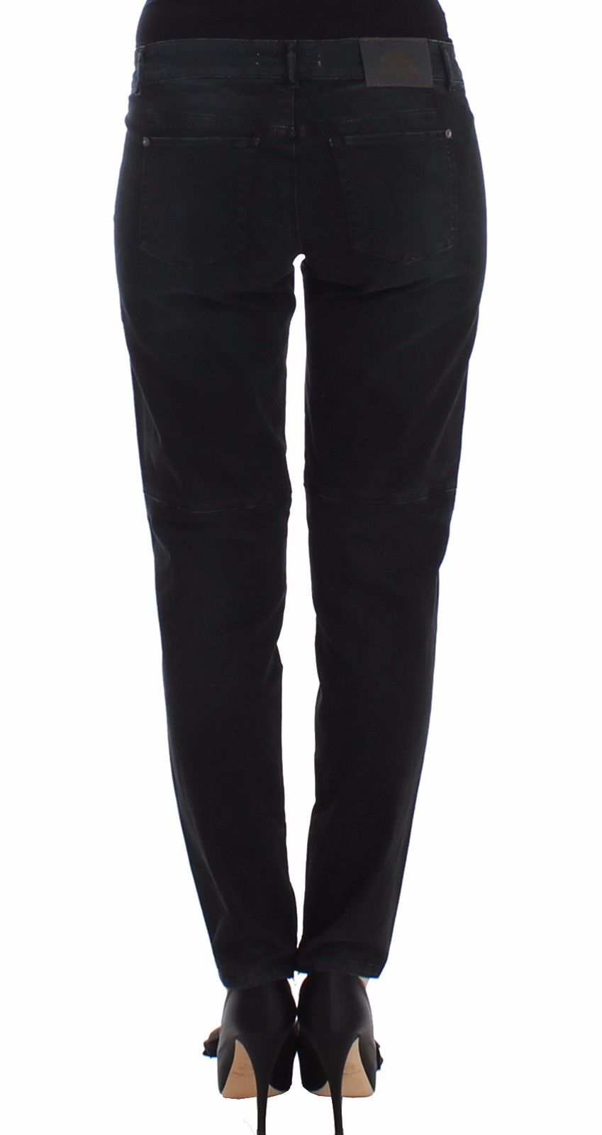 Σχεδιαστικά τζιν Ermanno Scervino Sleek Μαύρο Slim Leg