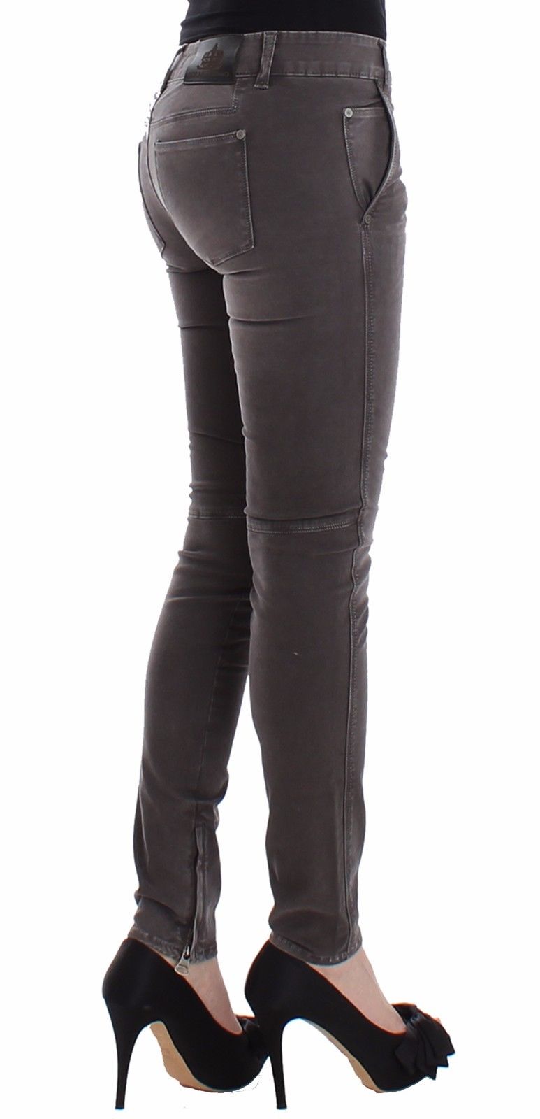 Τζιν Ermanno Scervino Chic Grey Slim Leg - Elegance Meets Comfort