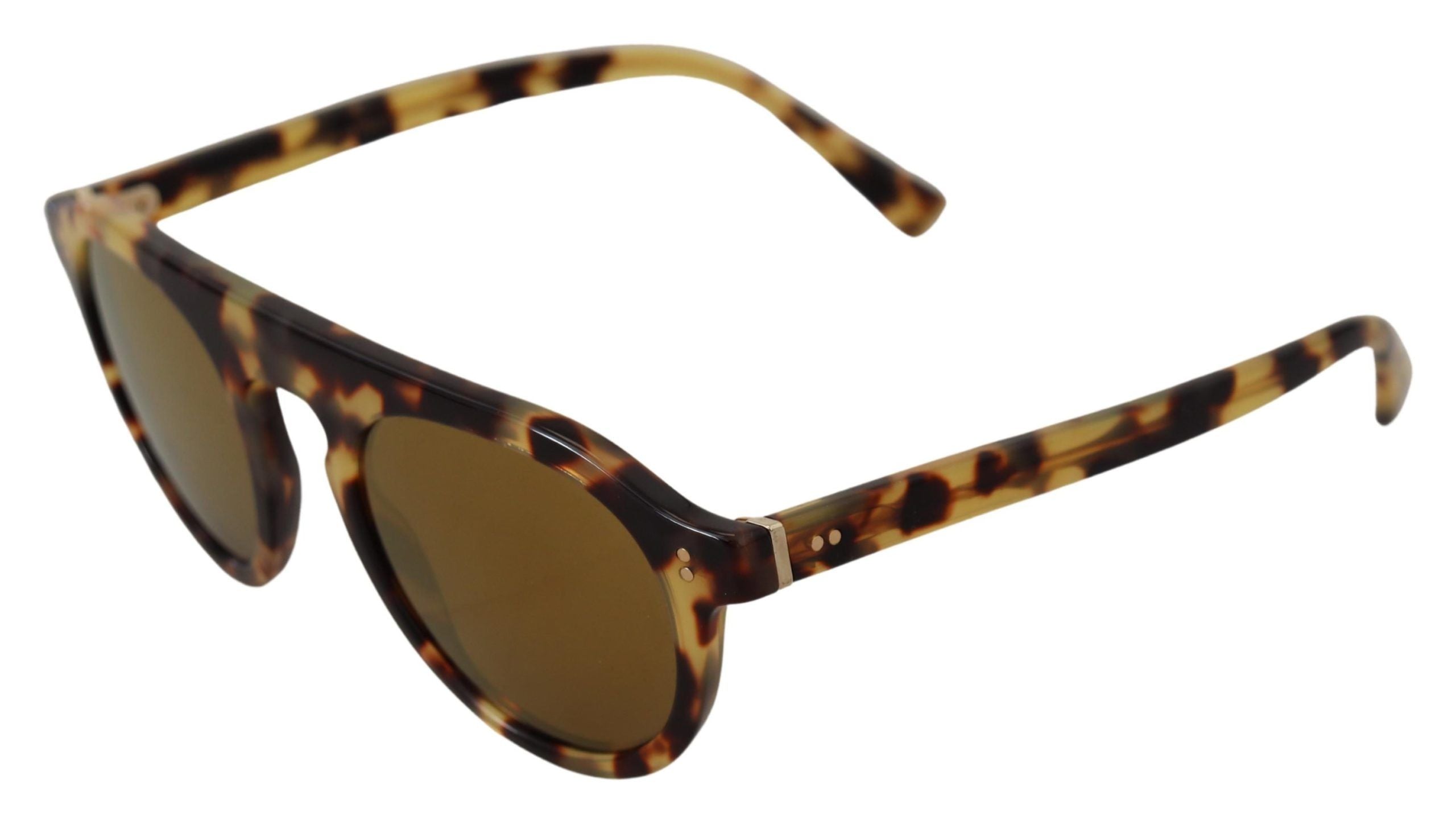 Dolce & Gabbana Κομψά Γυαλιά Ηλίου Acetate Tortoiseshell