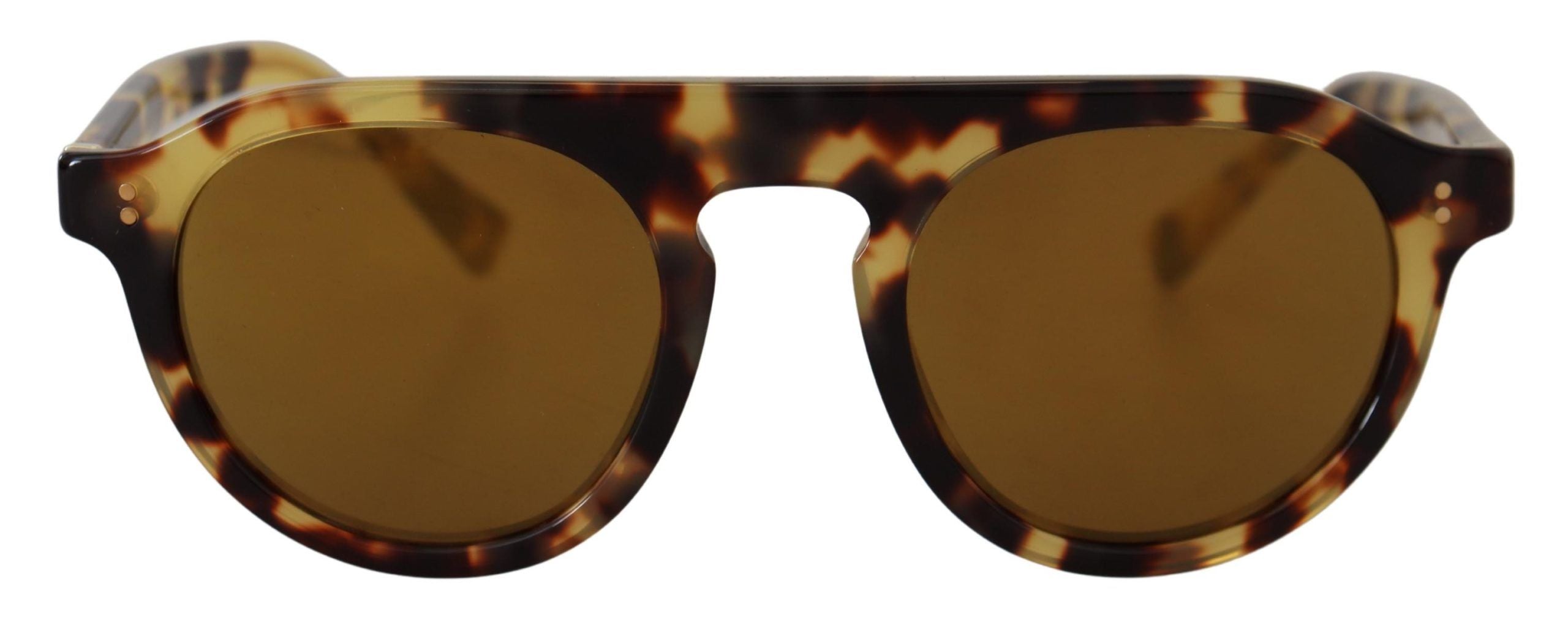 Dolce & Gabbana Κομψά Γυαλιά Ηλίου Acetate Tortoiseshell