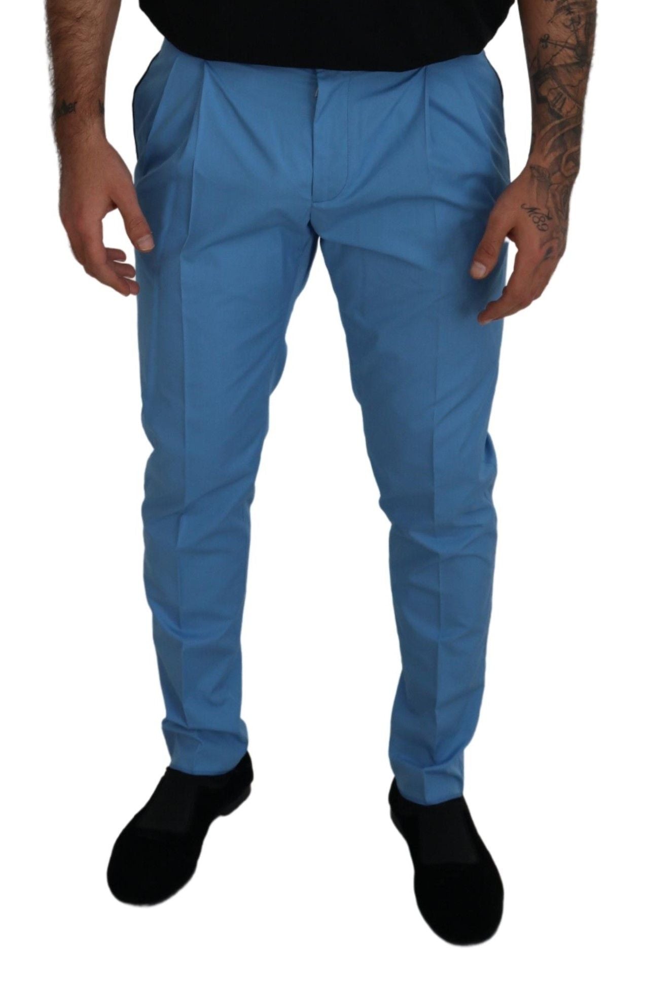 Dolce &amp; Gabbana Elegant Slim Fit Chinos - Αφεθείτε στην ιταλική πολυτέλεια