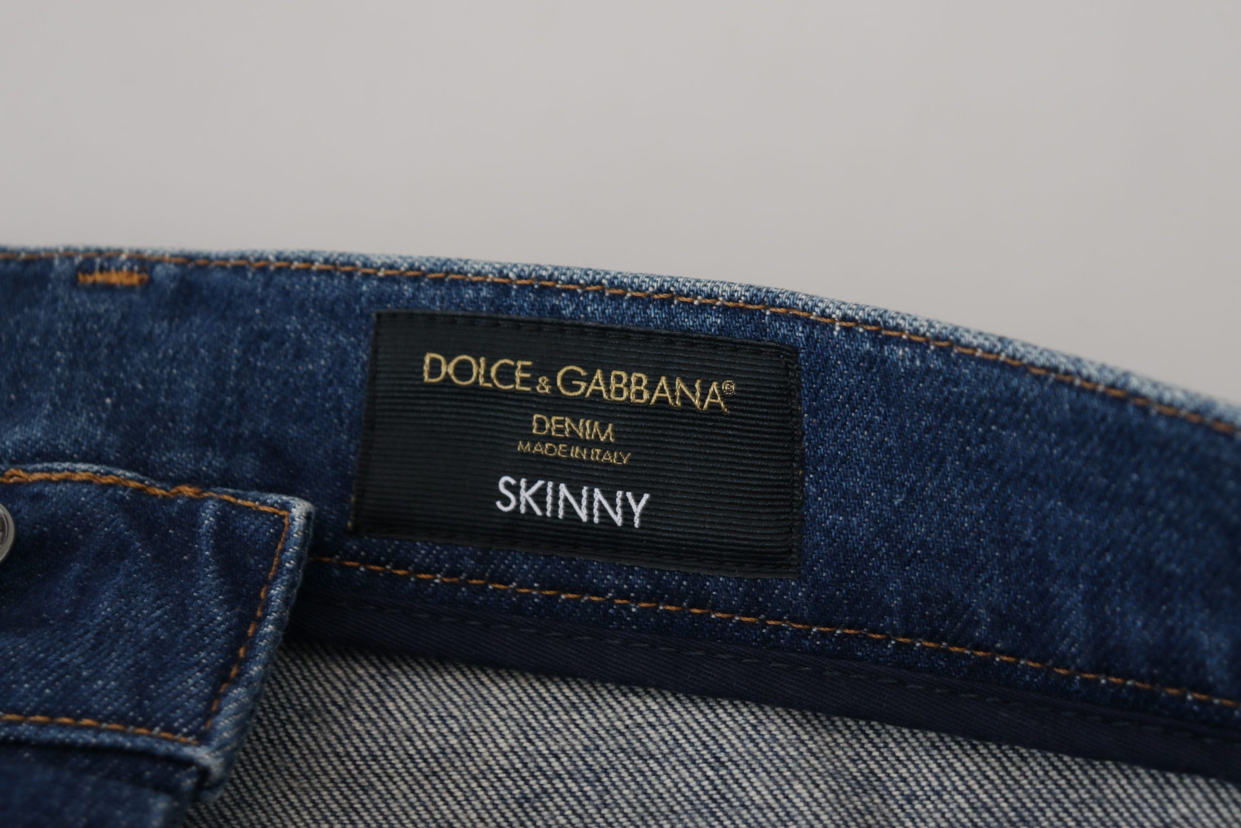 Dolce &amp; Gabbana Elegant Slim Fit Ιταλικό τζιν τζιν