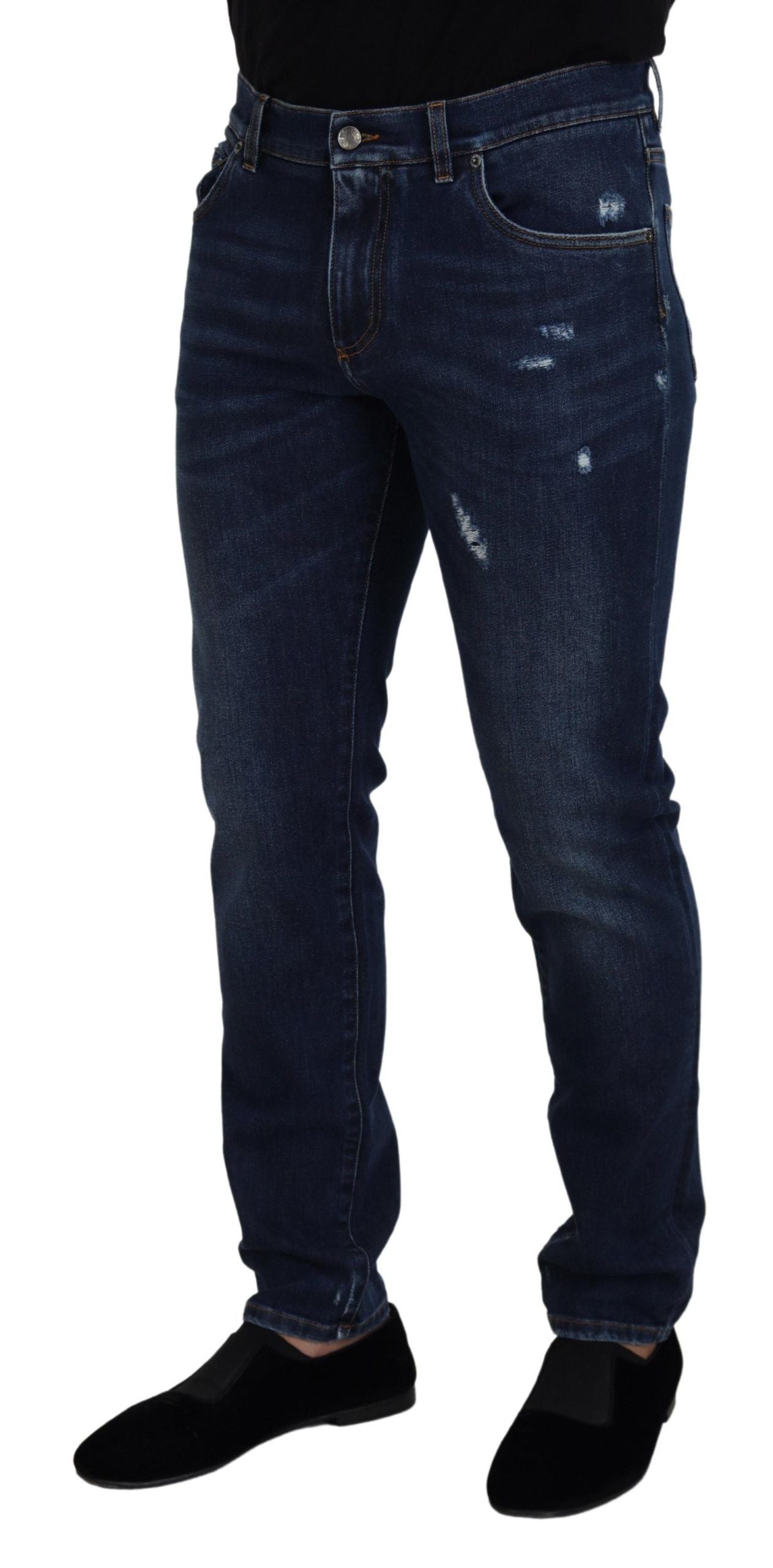 Dolce &amp; Gabbana Chic Slim Fit Italian Denim Sensation