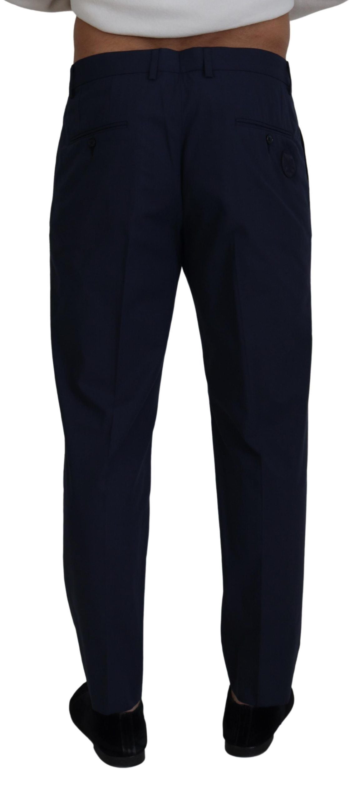 Dolce &amp; Gabbana Chic Slim Fit Chinos σε μπλε χρώμα