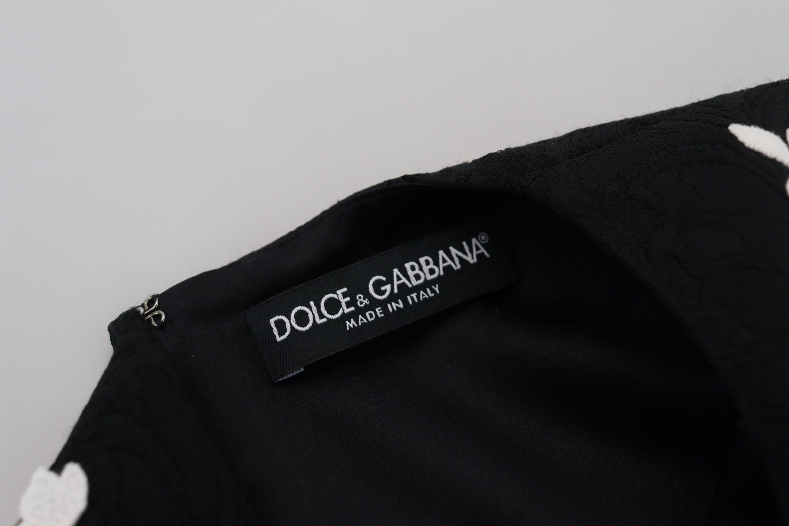 Κομψό Μίνι Μαύρο Φόρεμα Dolce &amp; Gabbana με δαντέλα