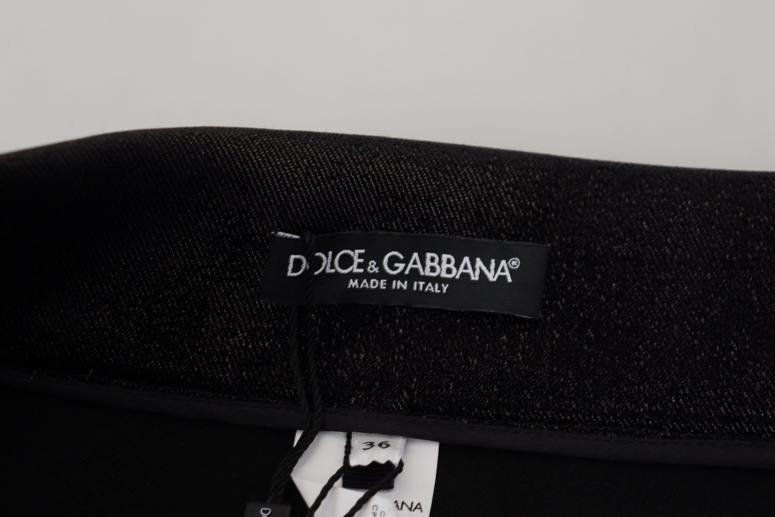 Κομψό μαύρο τζιν παντελόνι Dolce &amp; Gabbana - Tailored Fit