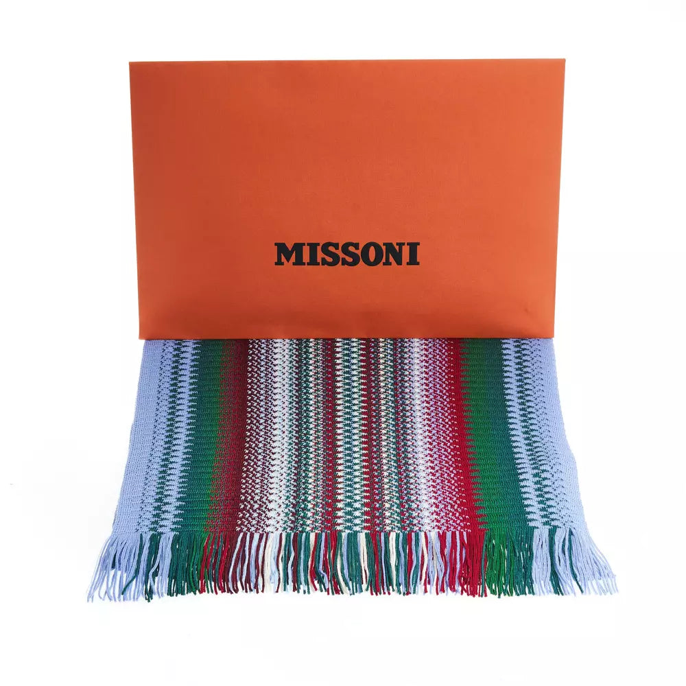 Missoni Ζωντανό κασκόλ με γεωμετρικά σχέδια