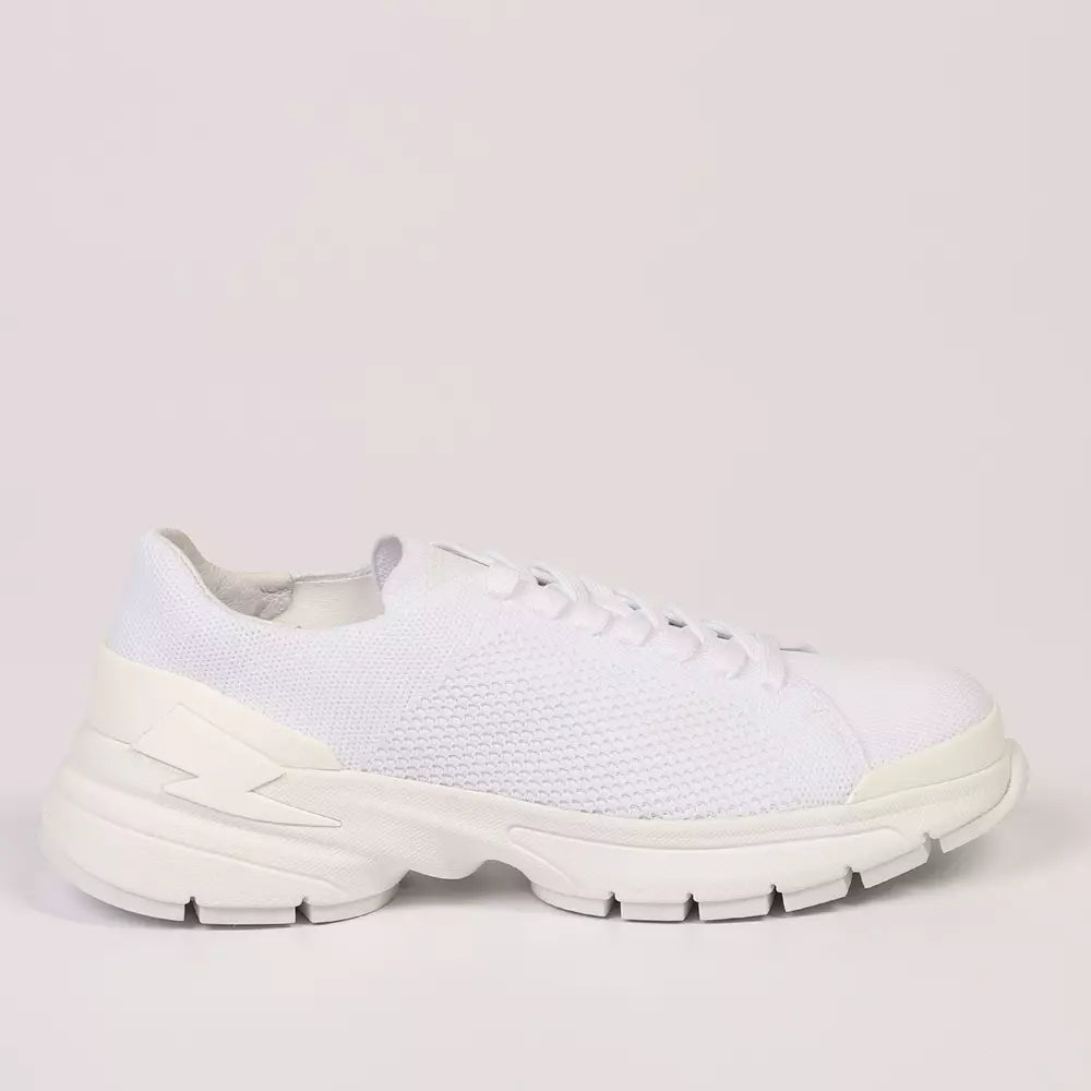 Neil Barrett Ultra-Chic Bolt Sneakers σε Crisp White