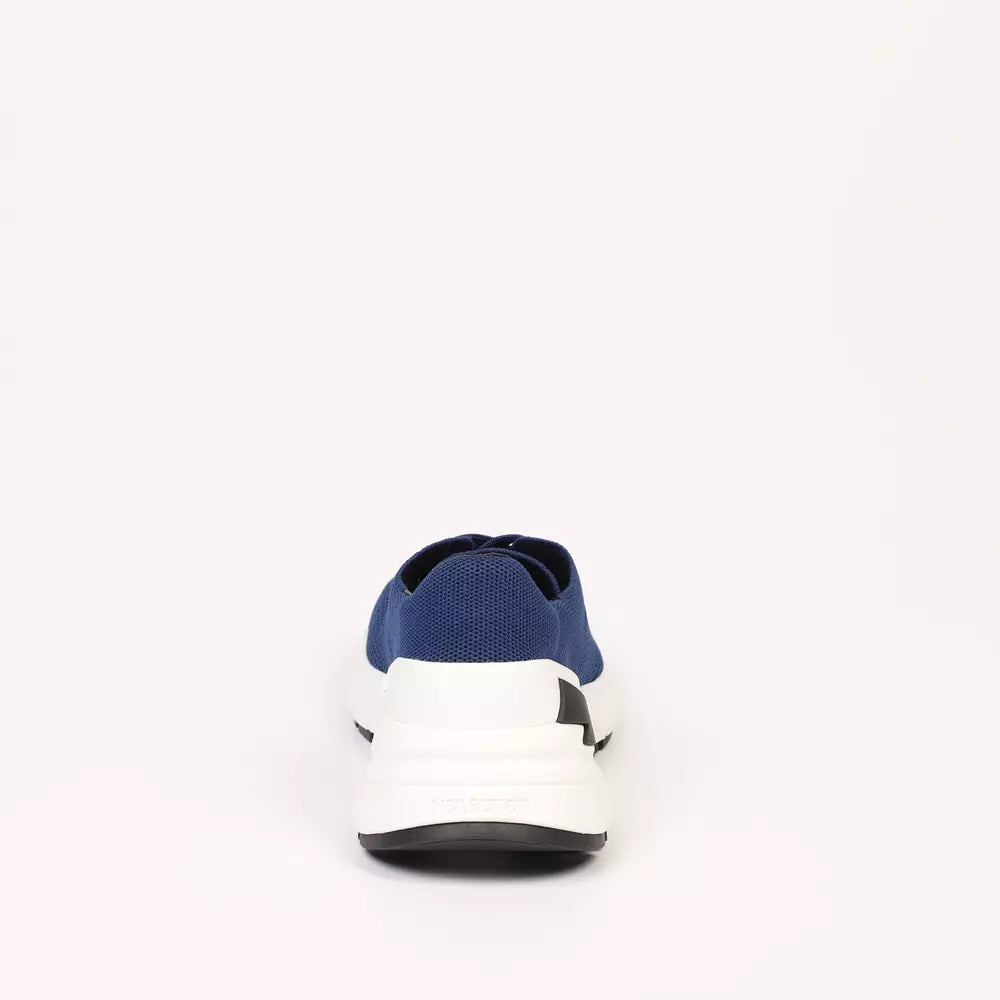 Neil Barrett Blue Textile Men Sneaker