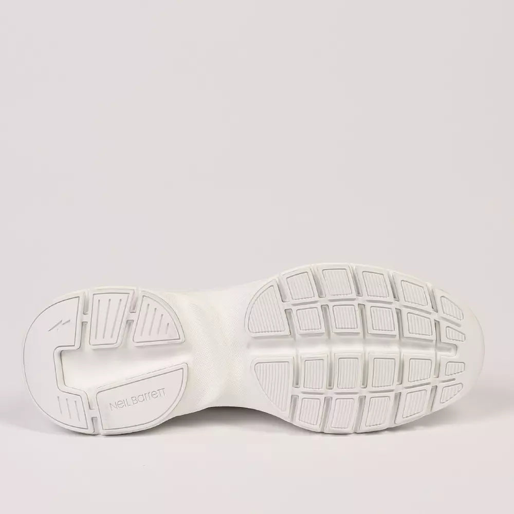 Neil Barrett Ultra-Chic Bolt Sneakers σε Crisp White