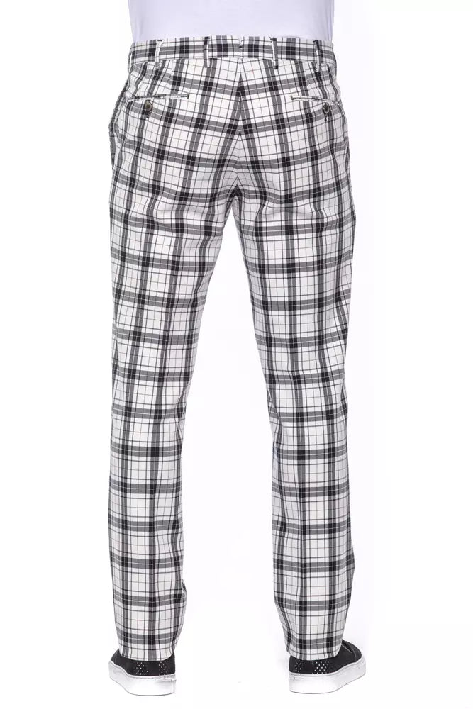 PT Torino Black Cotton Men Trouser