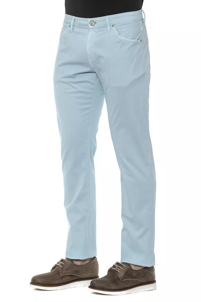 Παντελόνι PT Torino Sleek Slim Fit Cotton Blend Παντελόνι