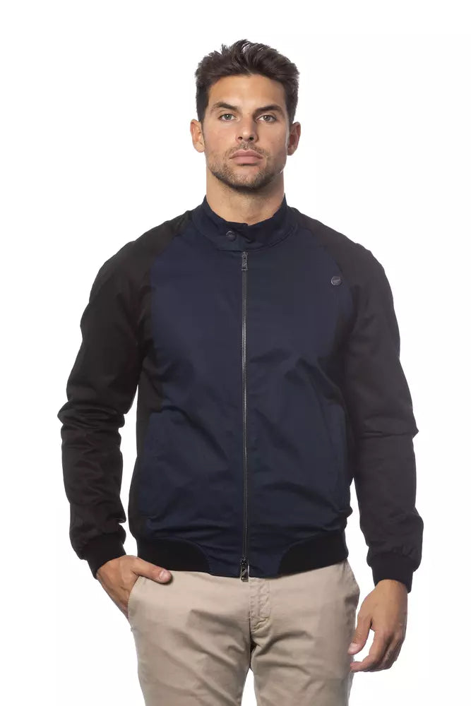 Verri Sleek Blue Bomber Jacket - Ανδρική Ραπτική