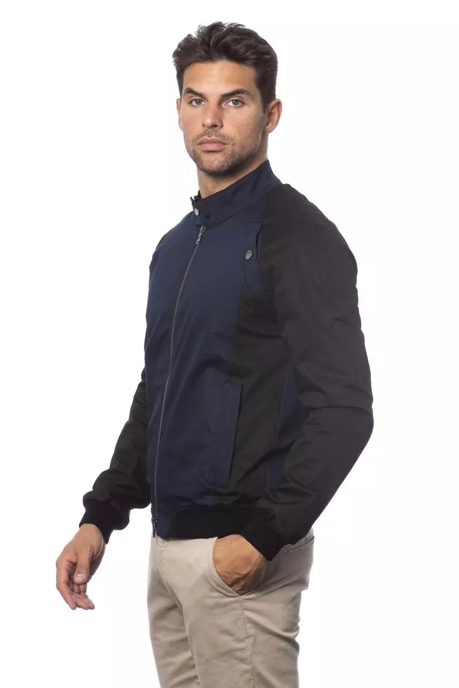 Verri Sleek Blue Bomber Jacket - Ανδρική Ραπτική