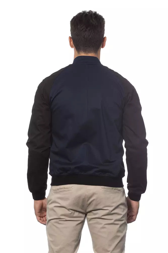 Verri Sleek Blue Bomber Jacket - Ανδρική Ραπτική