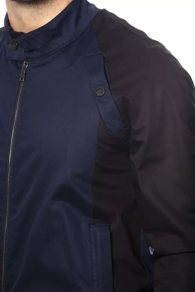 Verri Sleek Blue Bomber Jacket - Ανδρική Ραπτική