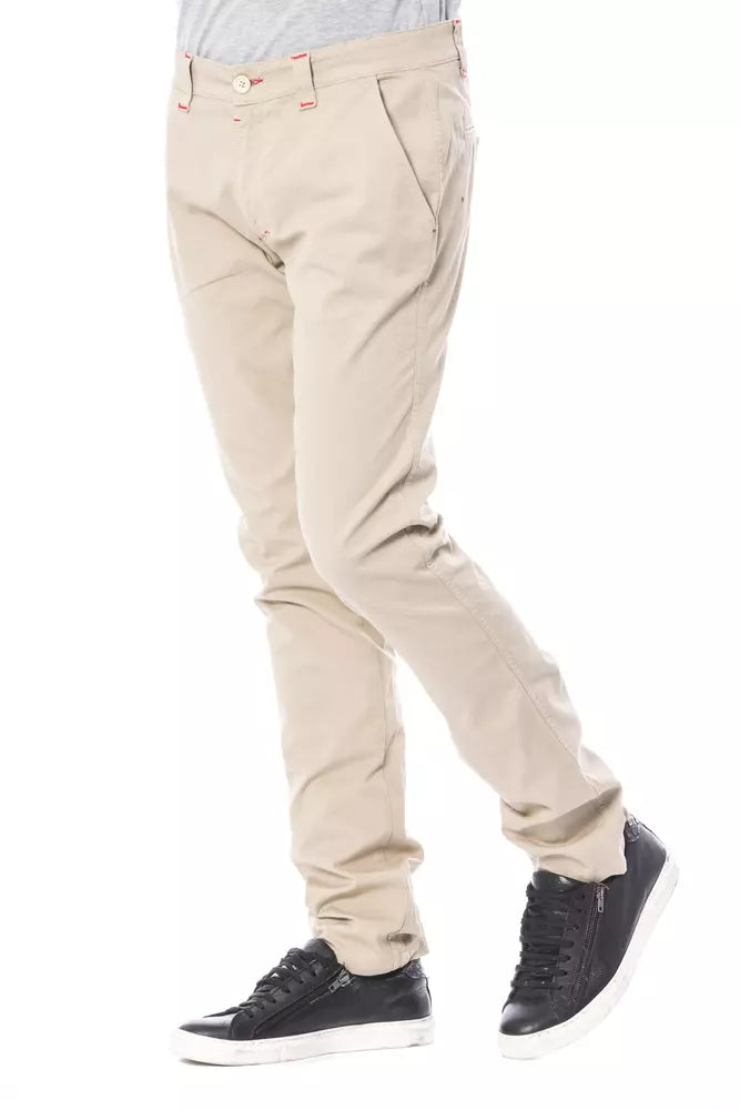 Παντελόνι Chino Verri Beige Slim Fit