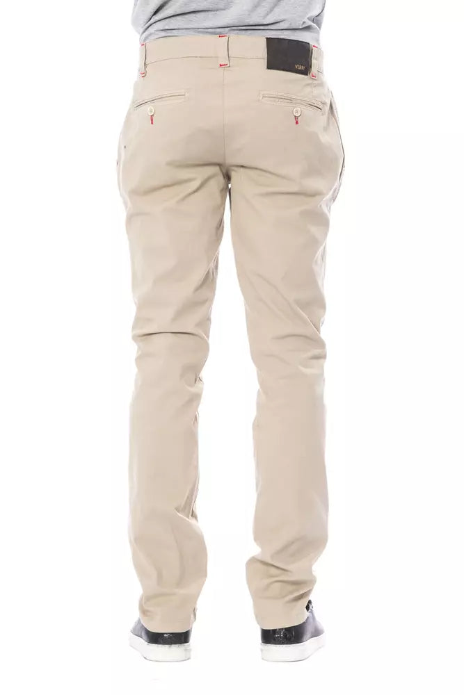 Παντελόνι Chino Verri Beige Slim Fit