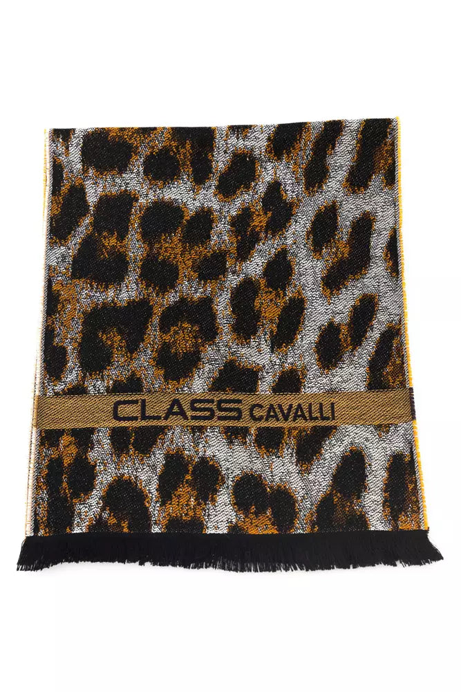 Κασκόλ Cavalli Class Elegant Animalier Fantasy Logo