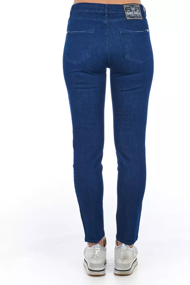 Frankie Morello Chic Skinny Denim με πολλές τσέπες