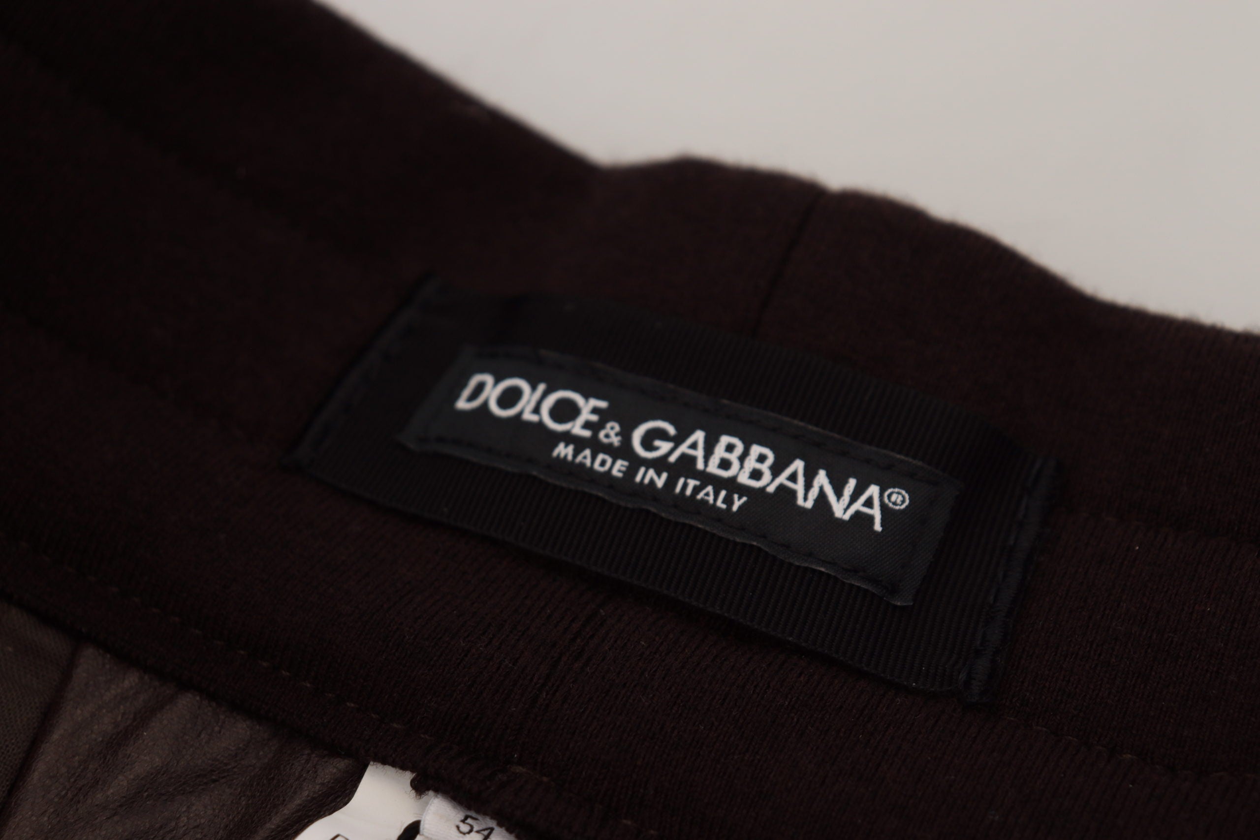 Dolce &amp; Gabbana εκπληκτικό αυθεντικό παντελόνι Jogger σε καφέ χρώμα