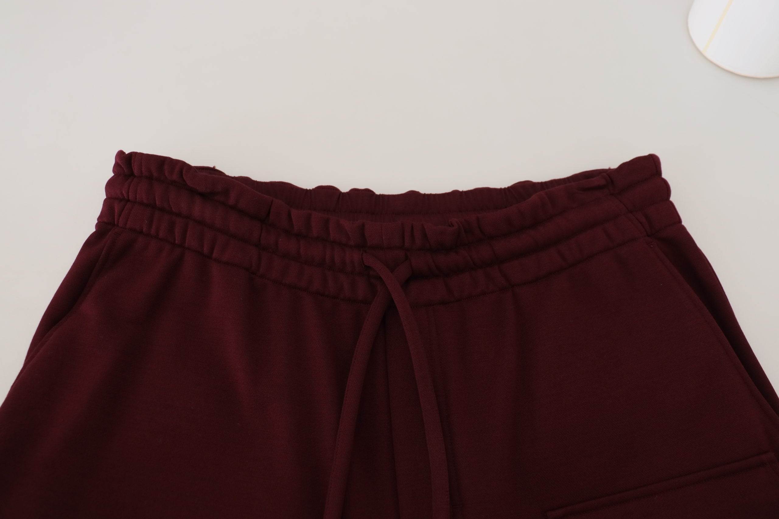 Dolce &amp; Gabbana Κομψό Maroon Tailored Shorts