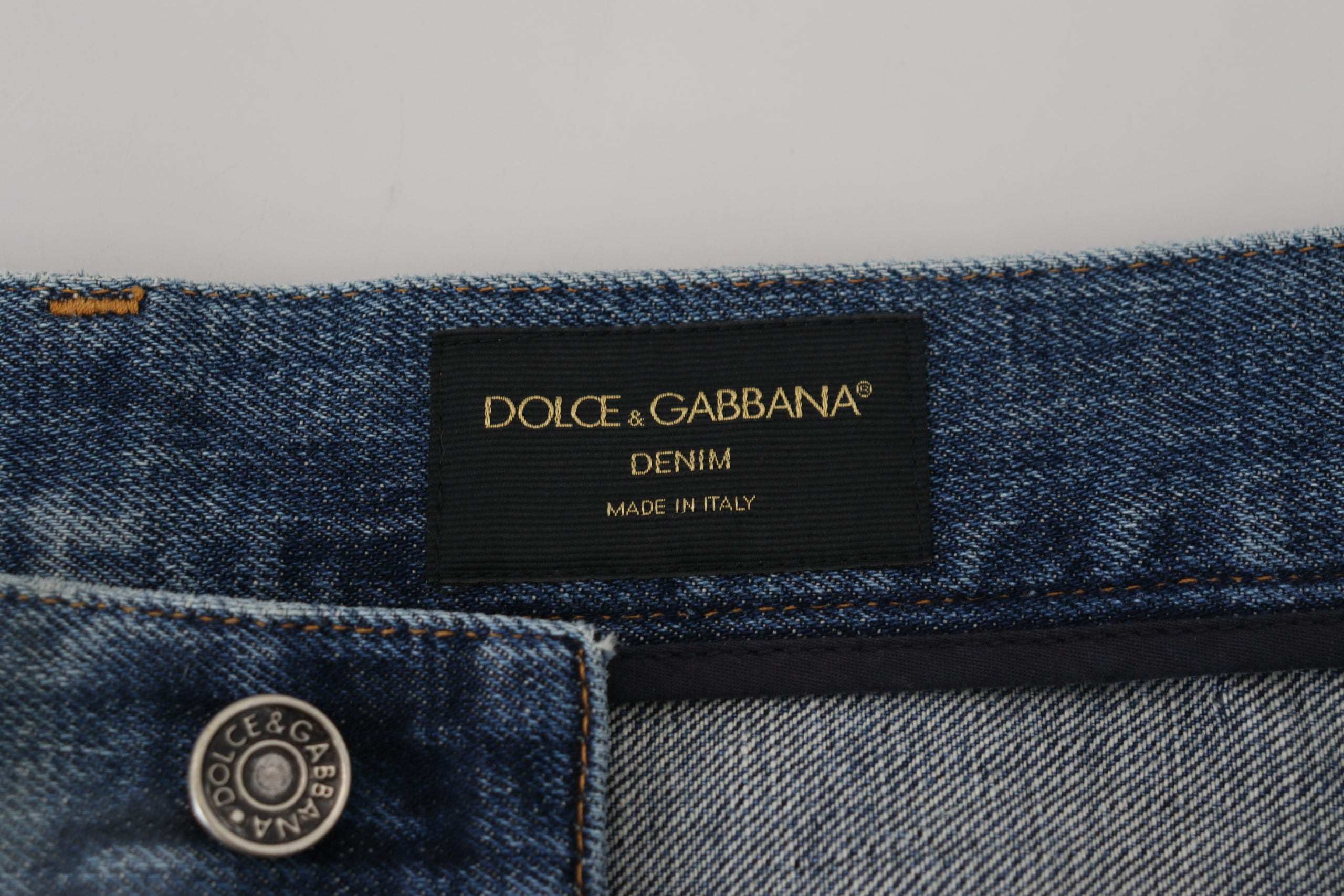 Dolce &amp; Gabbana εντυπωσιακά κουρελιασμένα ιταλικά τζιν τζιν