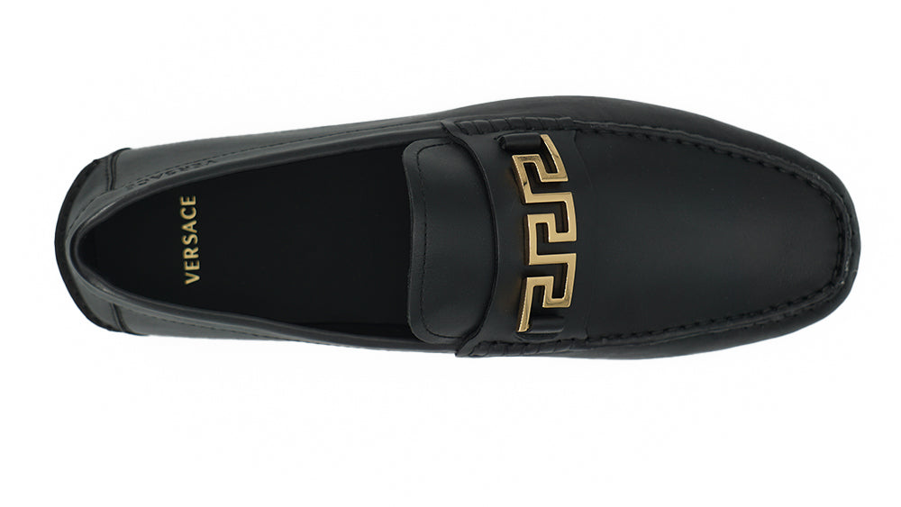 Ανδρικά Loafers Versace Elegant Black Calf Leather