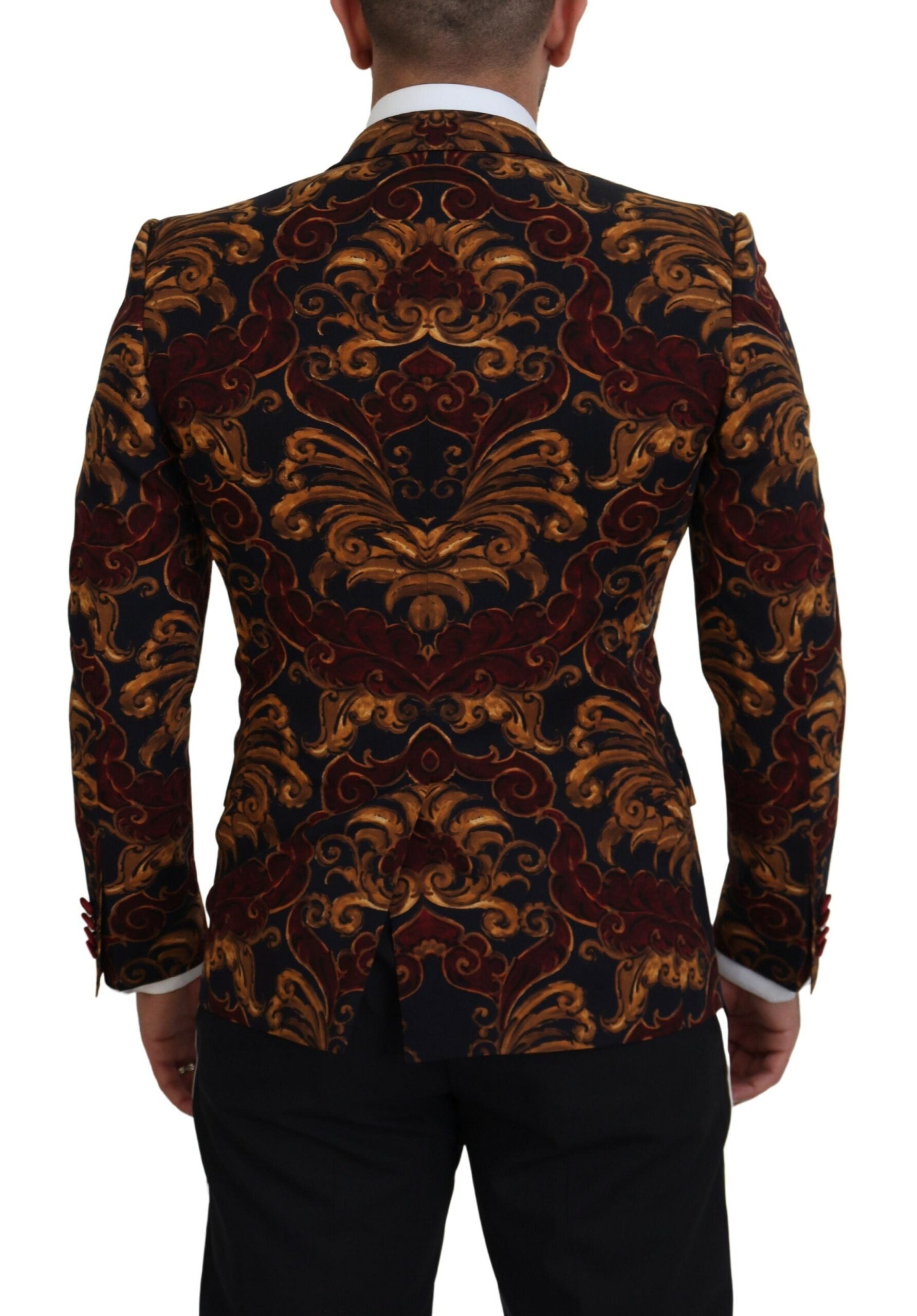 Dolce &amp; Gabbana Elegant πολύχρωμο μάλλινο Blazer