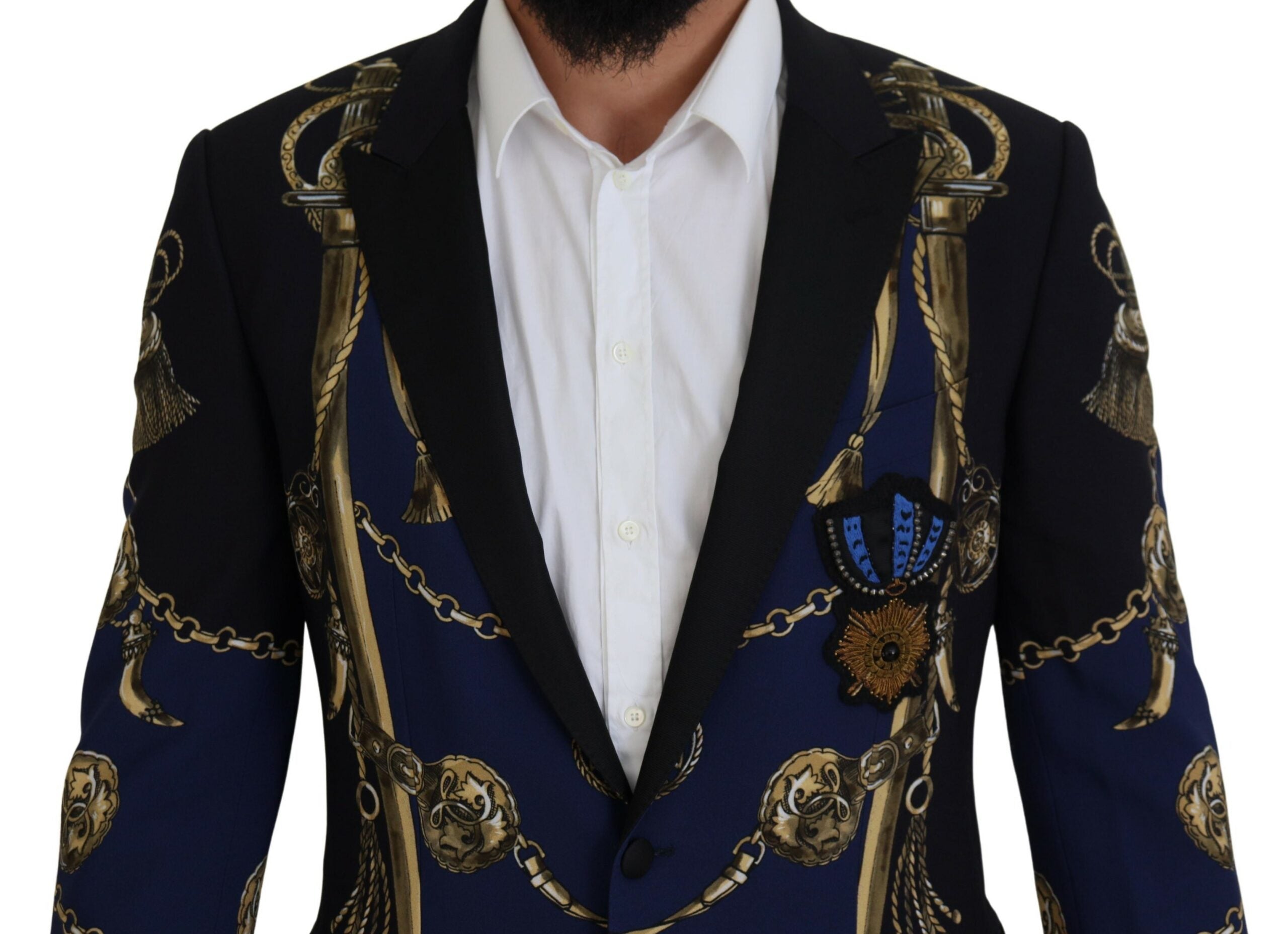 Dolce &amp; Gabbana Elegant πολύχρωμο Martini Blazer