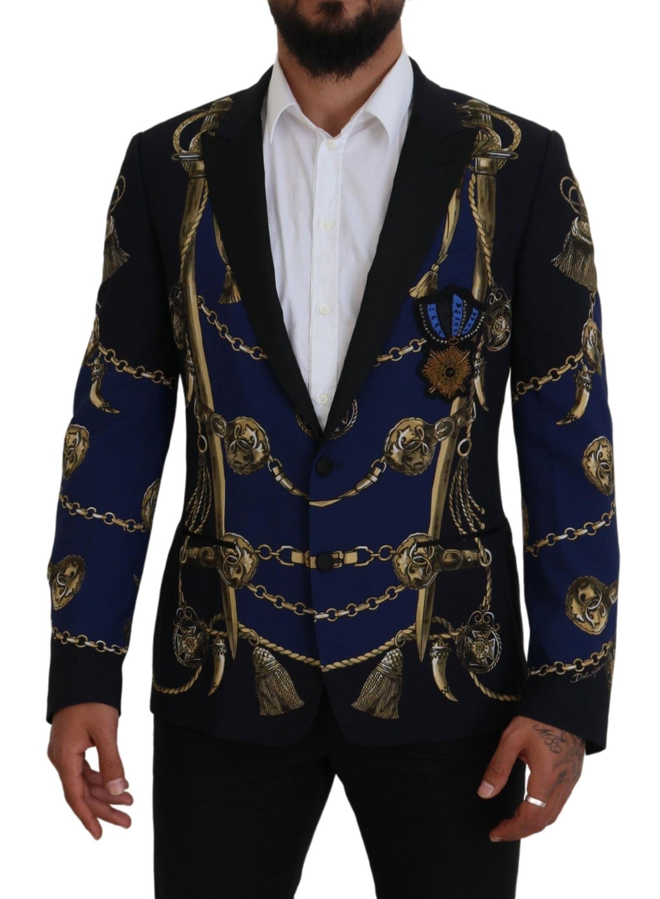 Dolce &amp; Gabbana Elegant πολύχρωμο Martini Blazer