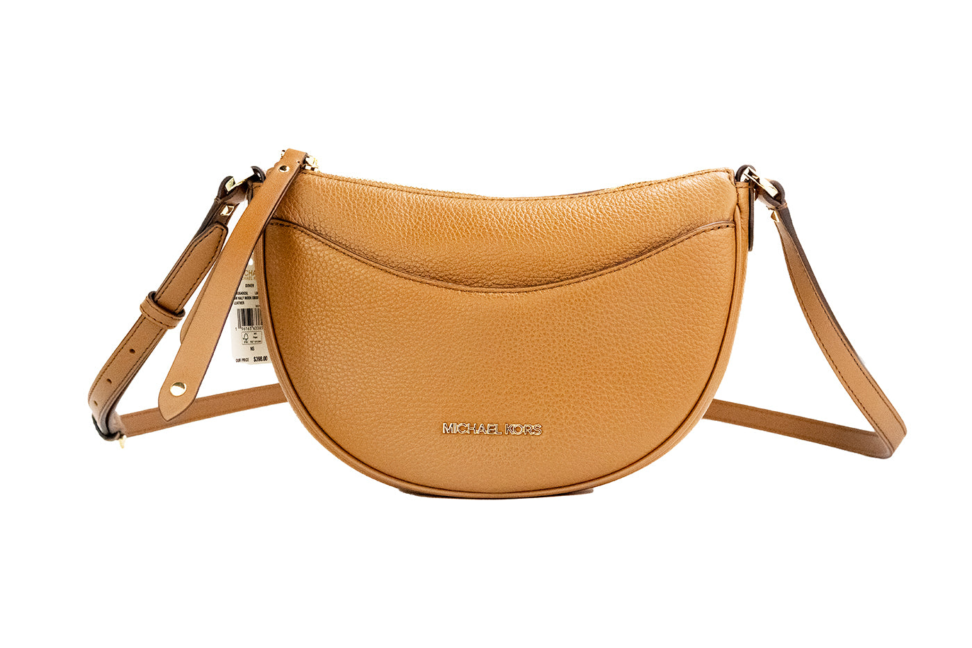 Τσάντα Michael Kors Dover για μικρές αποσκευές με βότσαλο Half Moon Crossbody Τσάντα