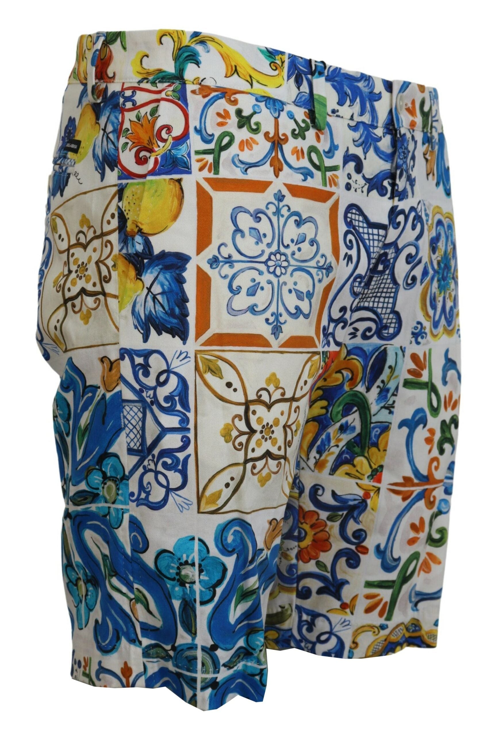 Dolce &amp; Gabbana Majolica Print Casual σορτς Chinos