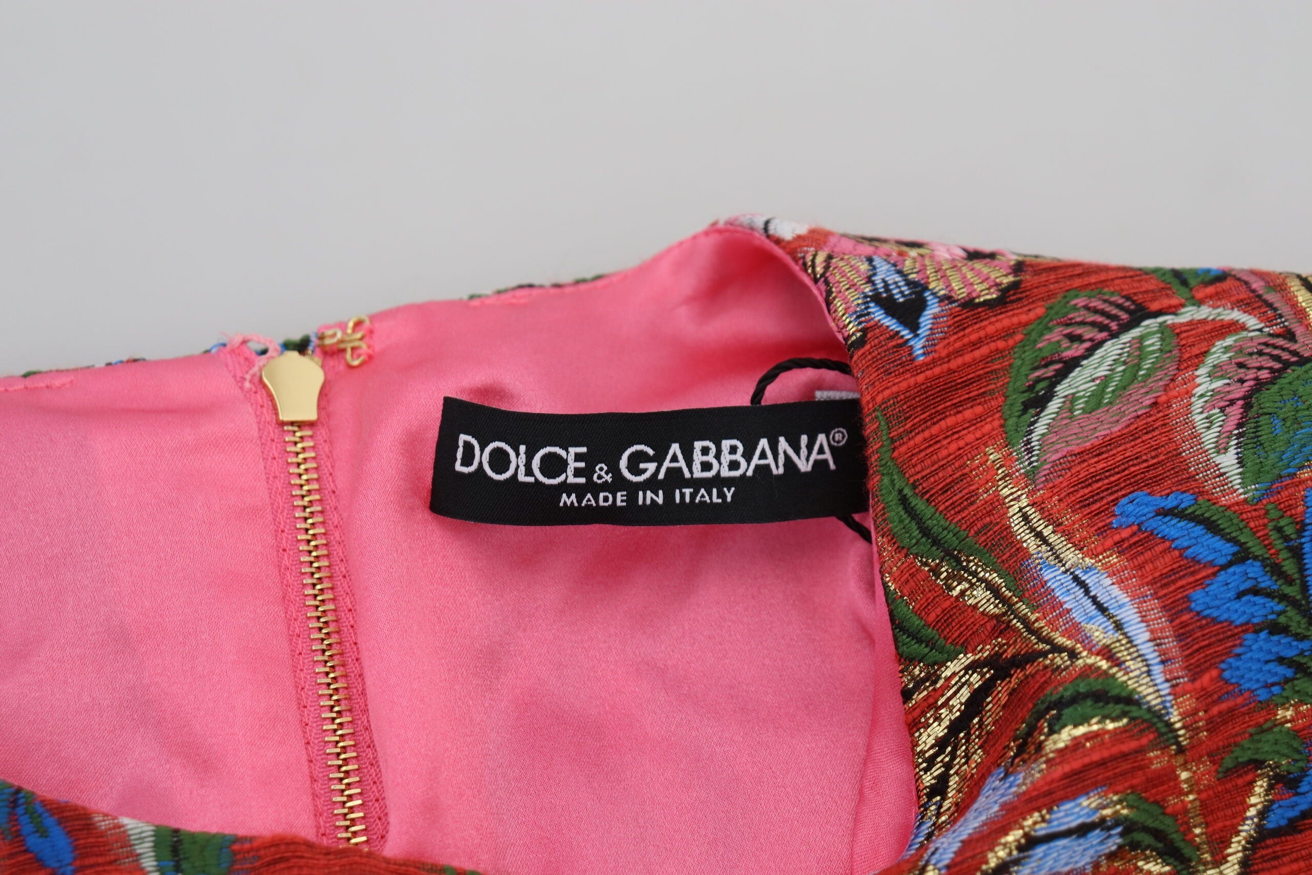 Dolce &amp; Gabbana Κομψό Μίνι Φόρεμα σε Κόκκινο A-Line