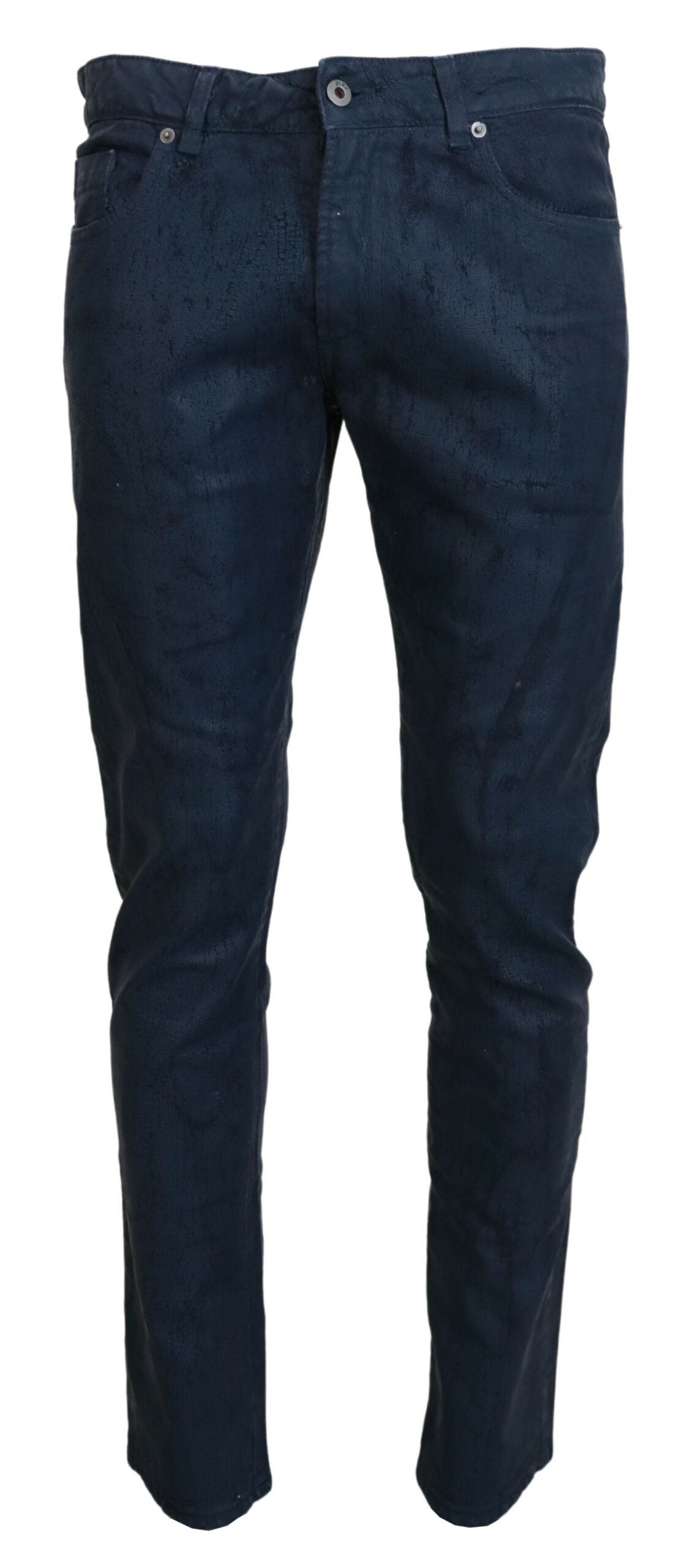 Exte Chic Tapered Blue Jenim Jeans