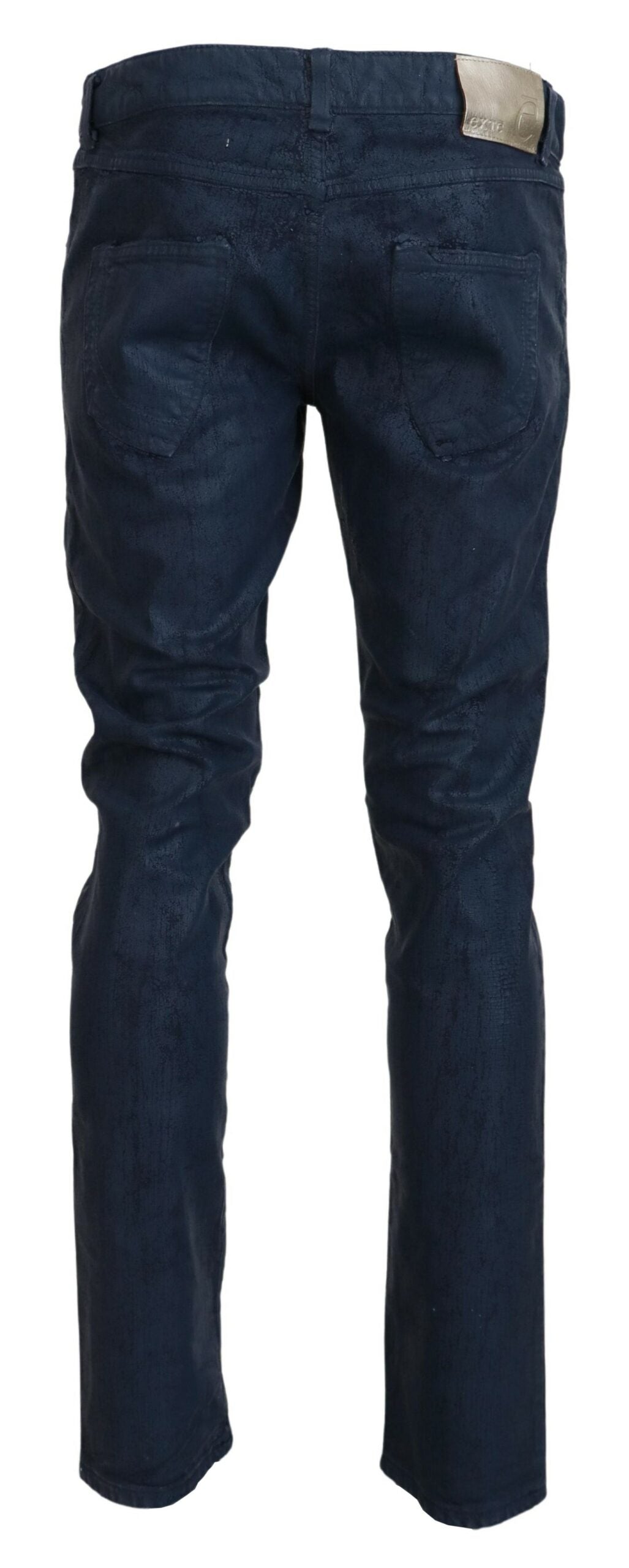 Exte Chic Tapered Blue Jenim Jeans