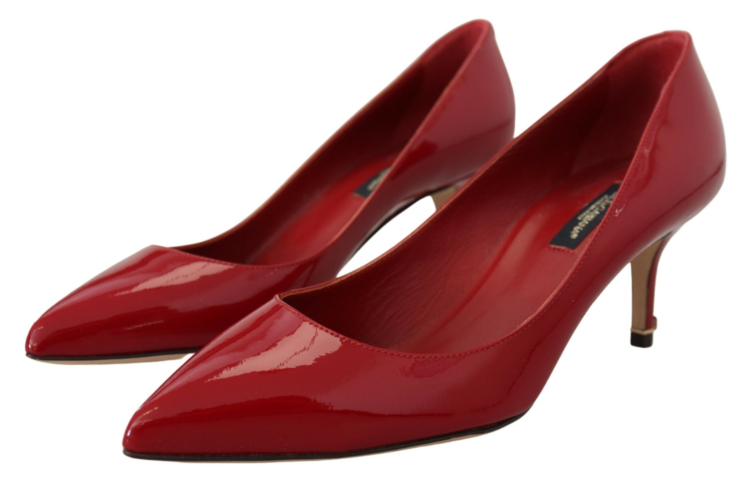 Αντλίες Dolce &amp; Gabbana Exquisite Red Patent Leather Pumps