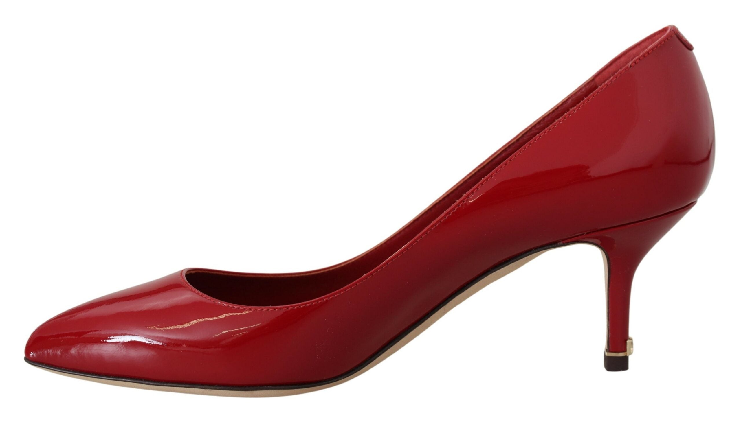 Αντλίες Dolce &amp; Gabbana Exquisite Red Patent Leather Pumps