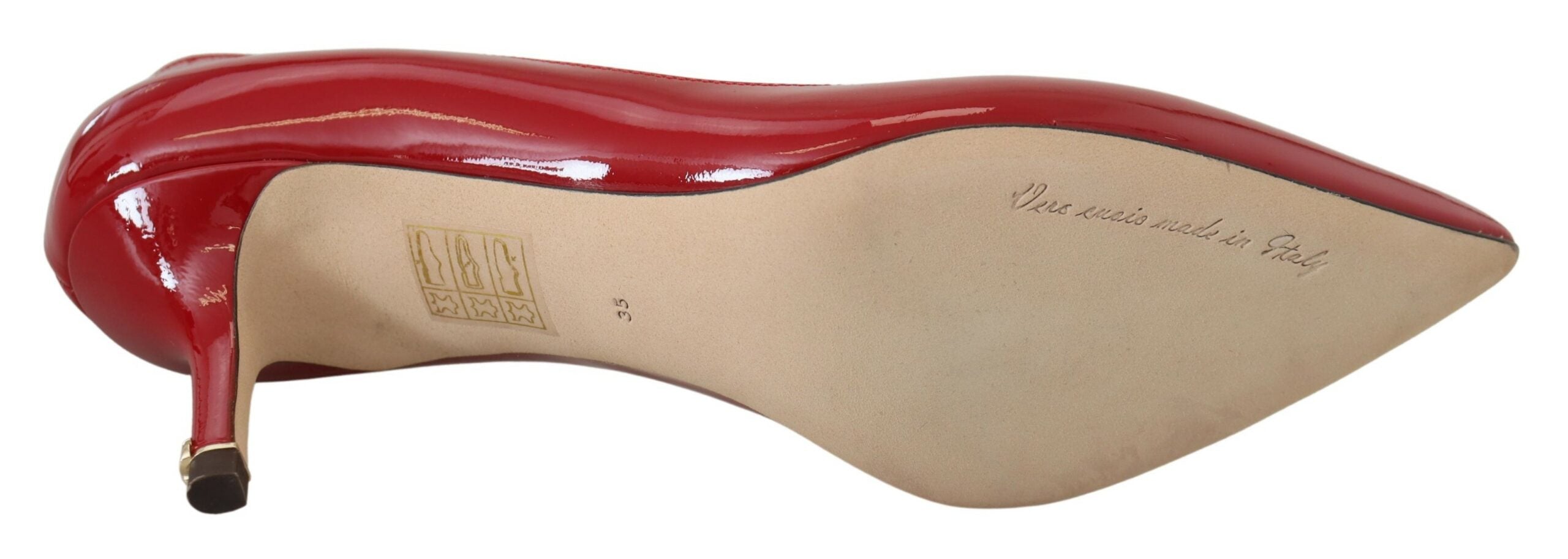 Αντλίες Dolce &amp; Gabbana Exquisite Red Patent Leather Pumps