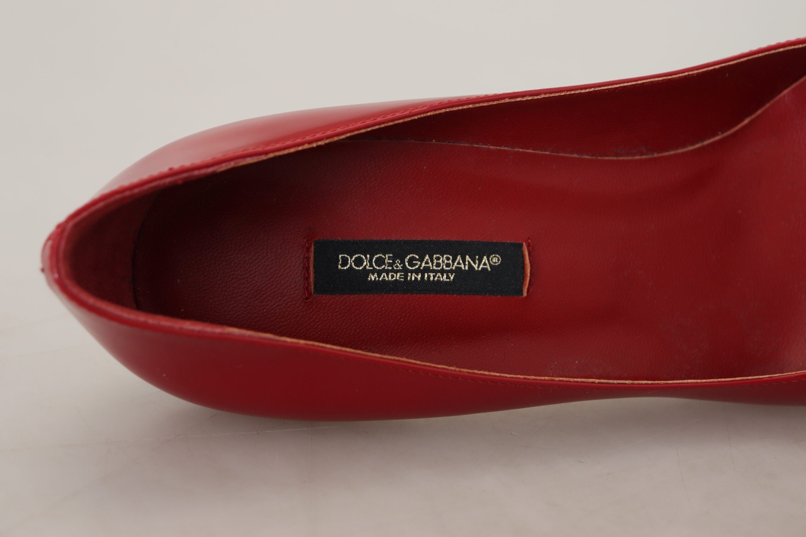 Αντλίες Dolce &amp; Gabbana Exquisite Red Patent Leather Pumps