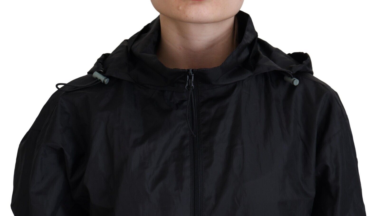 Dolce & Gabbana Sleek Μαύρο Nylon Bomber Jacket