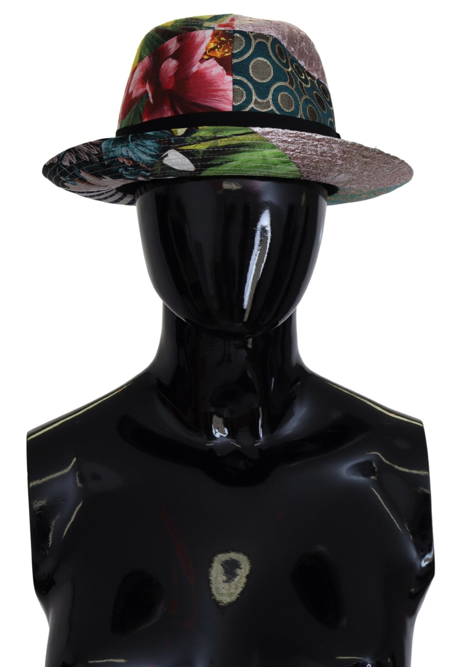 Dolce &amp; Gabbana Eclectic Chic Πολύχρωμο καπέλο Fedora